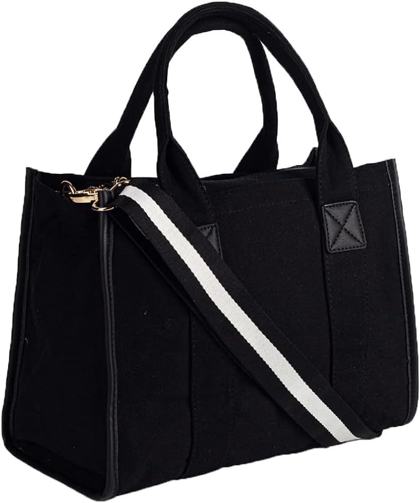 Meejune Women Canvas Tote Handbags Casual Shoulder Work Bag Crossbody…… | Amazon (US)