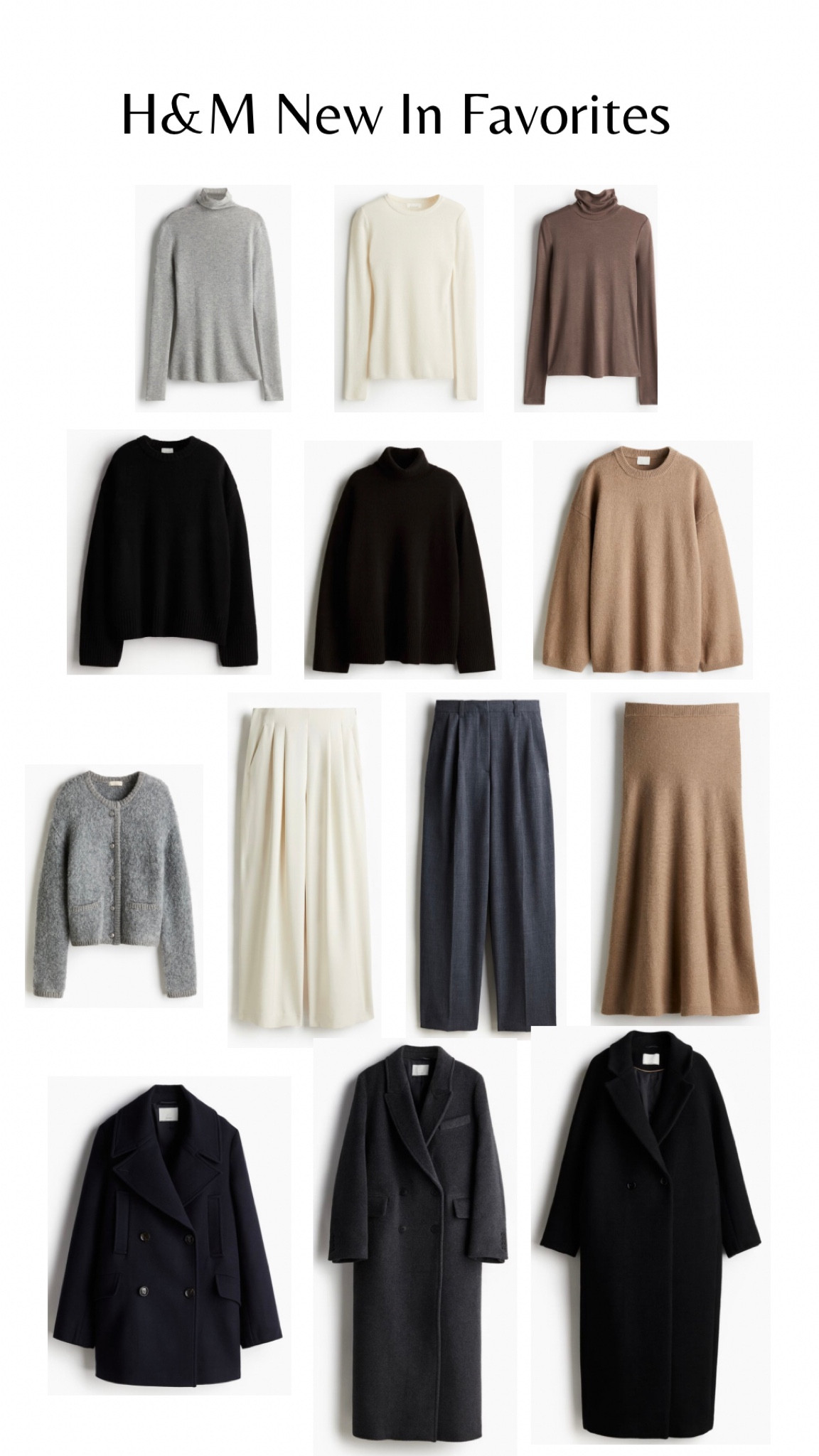 H&M New In Favorites 

#LTKStyleTip #LTKFindsUnder100 #LTKWorkwear