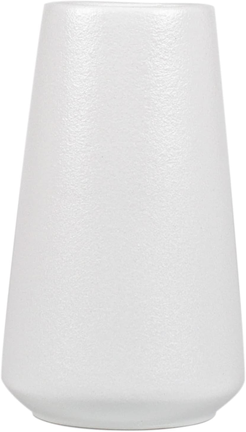 Small Ceramic Vase for Flowers Plants, White Matte Vases for Modern Table Shelf Home Decor Weddin... | Walmart (US)