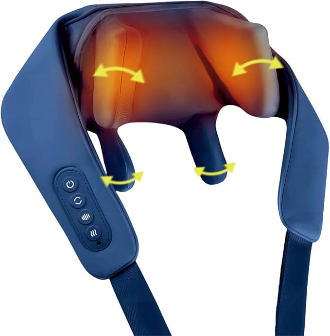 Massageador de Pescoço Blue 6D Relaxmedic | Amazon (BR)