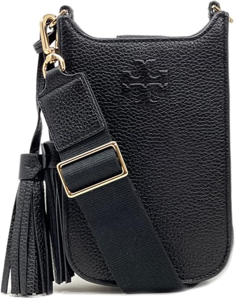 Tory Burch Women’s Thea Cellphone Crossbody (Black) | Amazon (US)