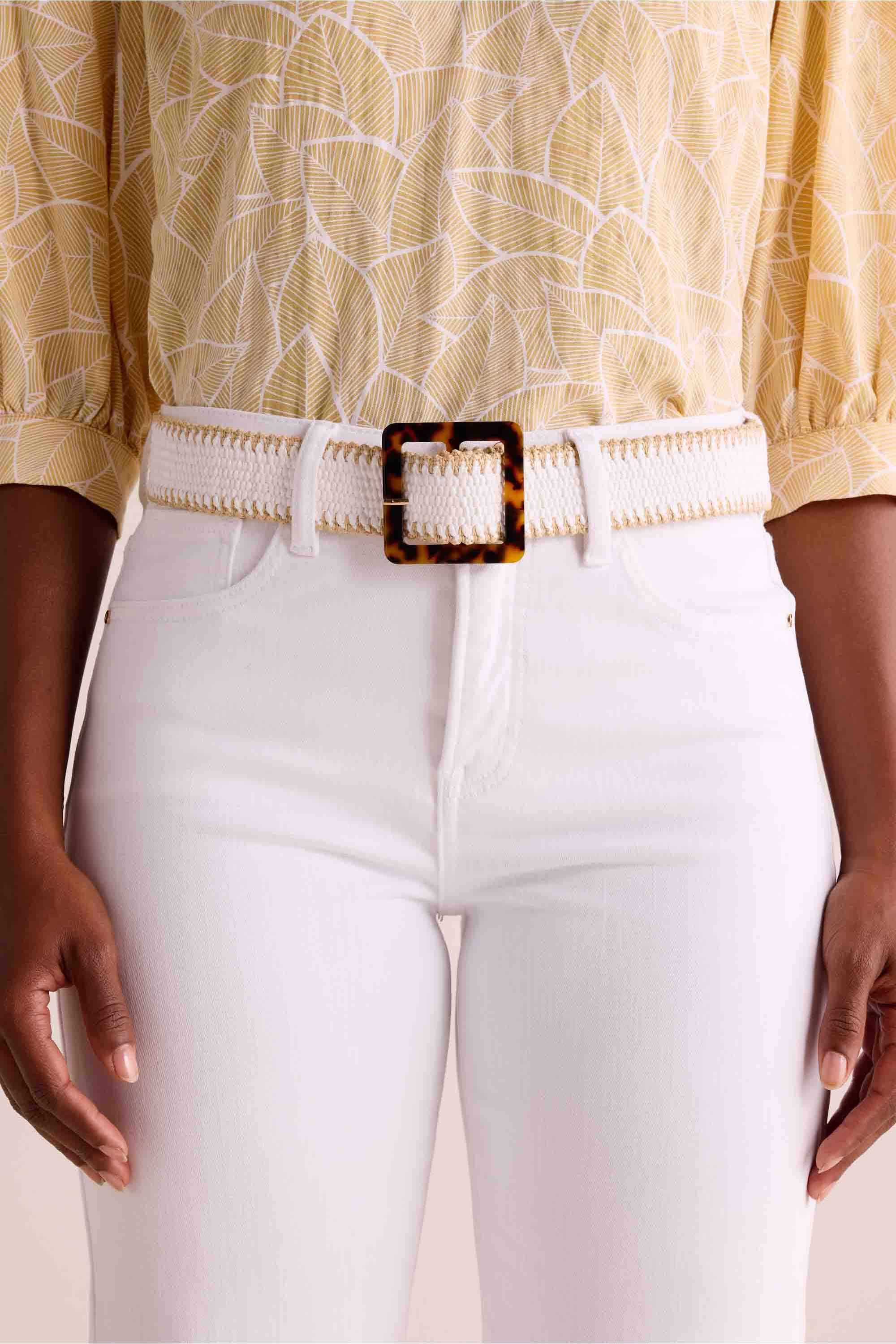 Stella Belt- White | Avara