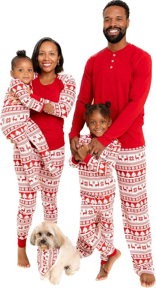 Owlivia Christmas Pajamas For Family, Organic Cotton Holiday Pajamas Matching Sets | Amazon (US)
