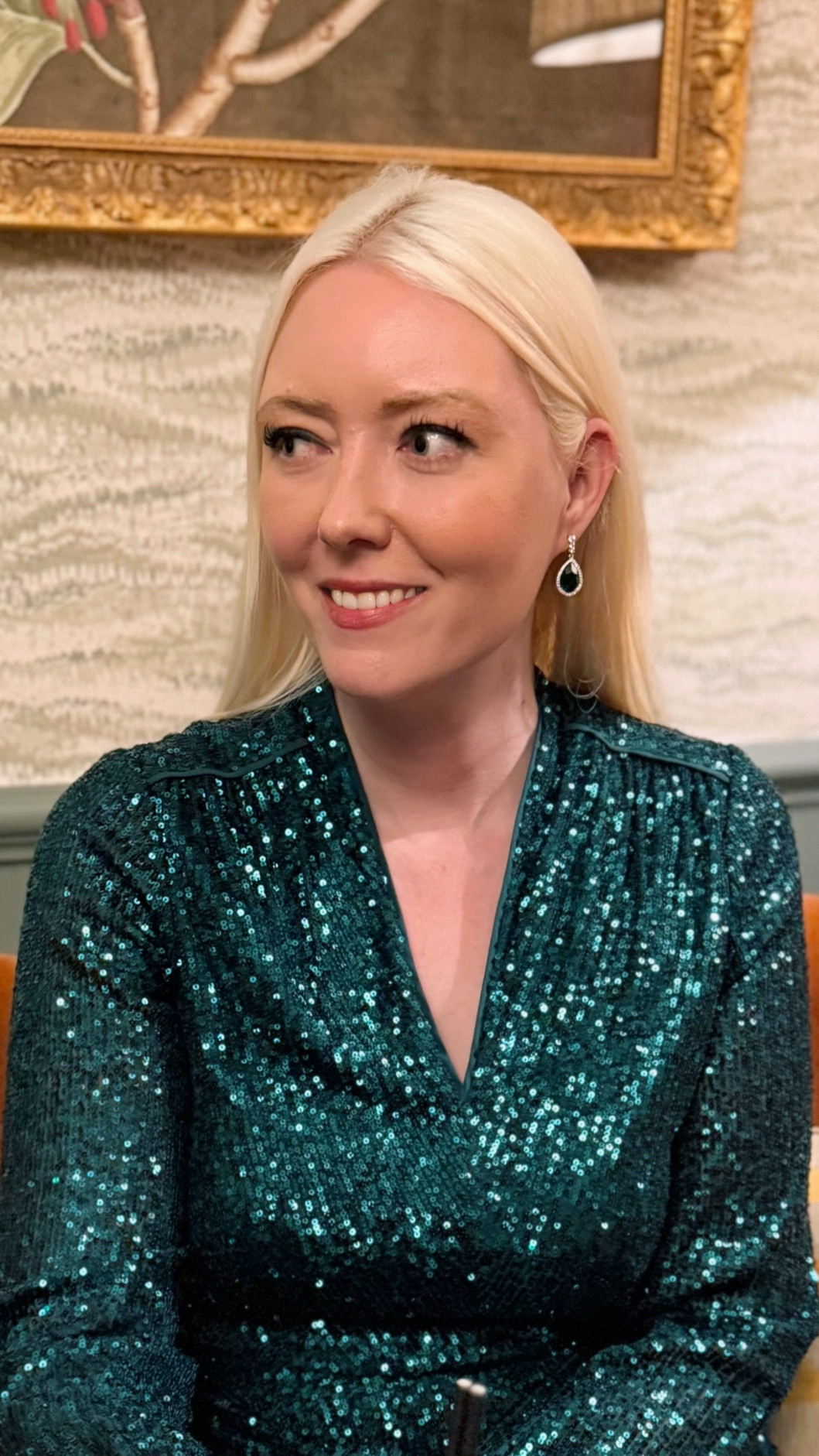 Emerald Green! I found the perfect earrings to partner my new Hobbs London dress & they won’t break the bank. These Jon Richard drops are sparkly yet subtle - a great Christmas present for a pal or loved one, nor will they make you feel guilty for treating yourself! 

#LTKpartywear #LTKgiftguide #LTKfestive