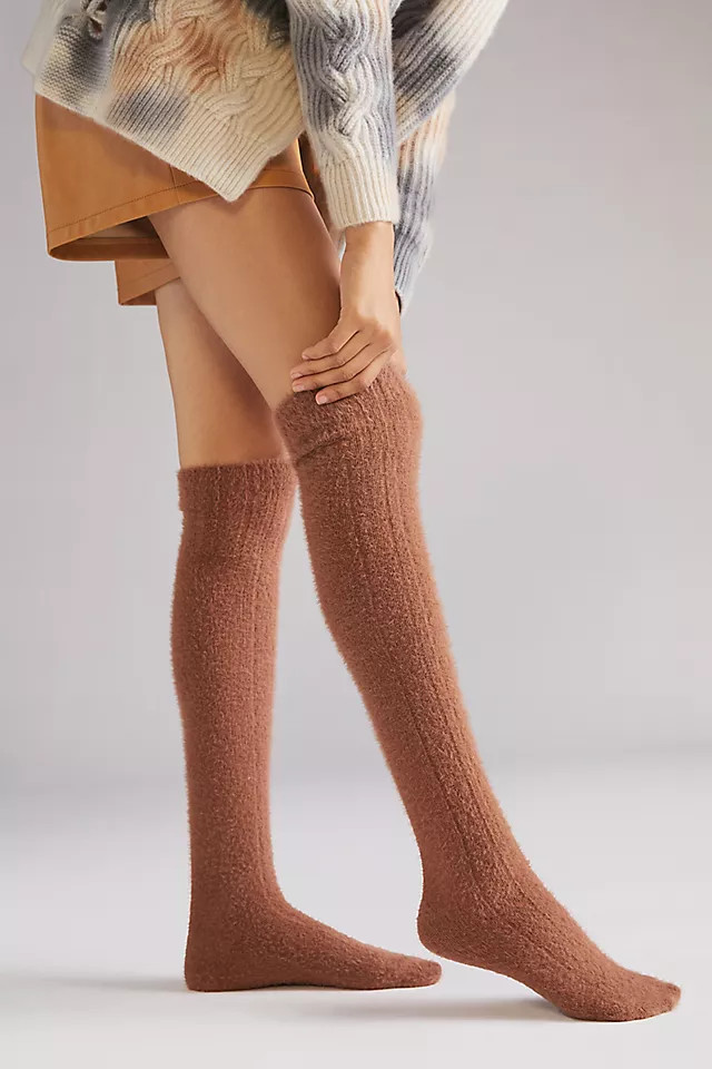 Over-the-Knee Cozy Socks | Anthropologie (US)
