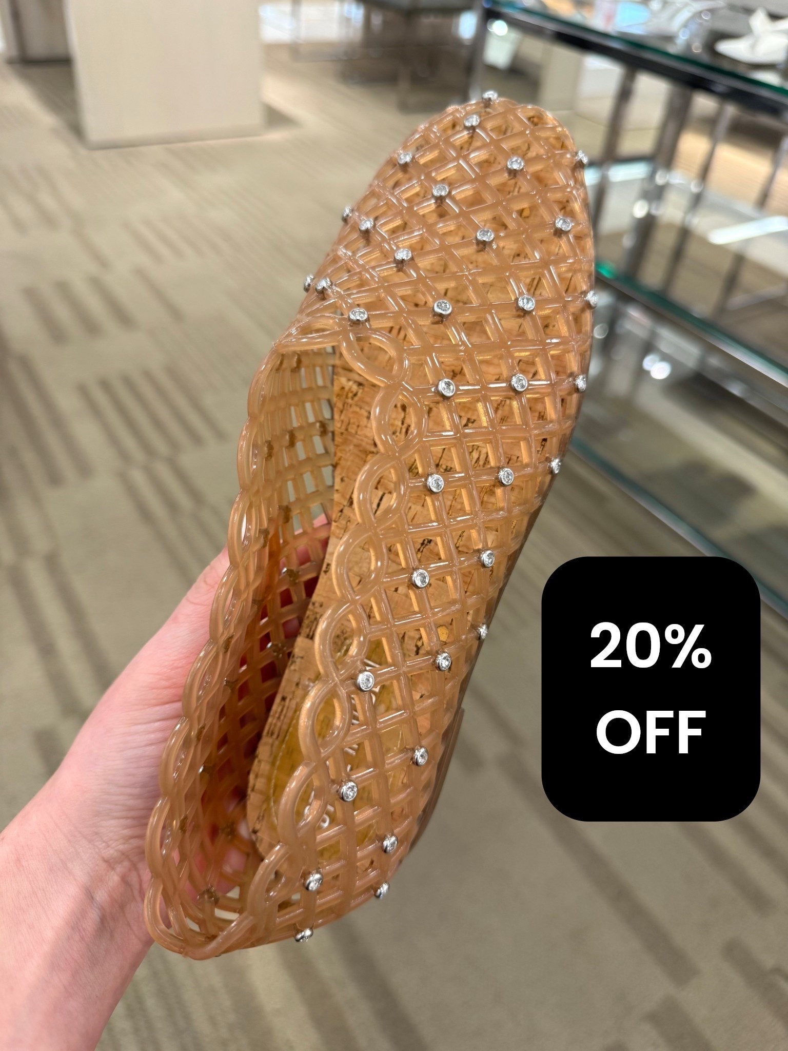 Rhinestone Jelly Sandals 🤩
20% off at one retailer: CODE: SPRINGBREAK (sale ends 3/12)

➡️Sizing: I tried on the size 7 and 8 and I went with the size 7, the 8 was way too big.  (I’m a size 7.5)— for reference, I’m more of a size 7/7.5 not a size 7.5/8

Jelly shoes, Steve Madden, spring sandals 

#LTKootd #LTKSaleAlert #LTKdayinmylife