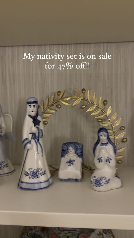 Chinoiserie Christmas decor
Blue and white Christmas decor
Grandmillennial Christmas decor
Chinoiserie nativity set
Blue and white nativity
Grandmillennial nativity 

#LTKHoliday #LTKSeasonal #LTKsalealert