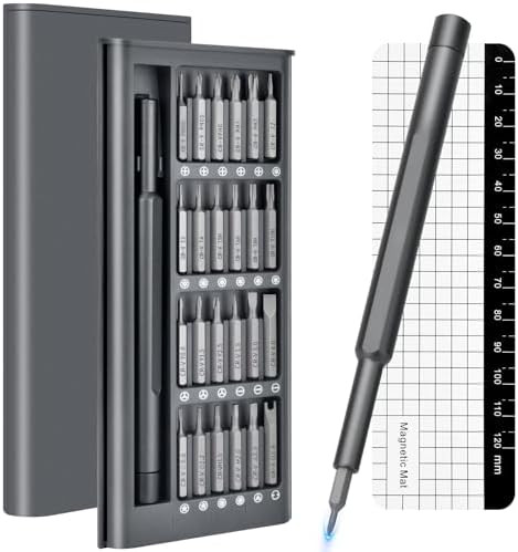 Stocking Stuffers for Men Adults Him: 25-in-1 Mini Precision Screwdriver Set Small Bit Tool Set G... | Amazon (US)