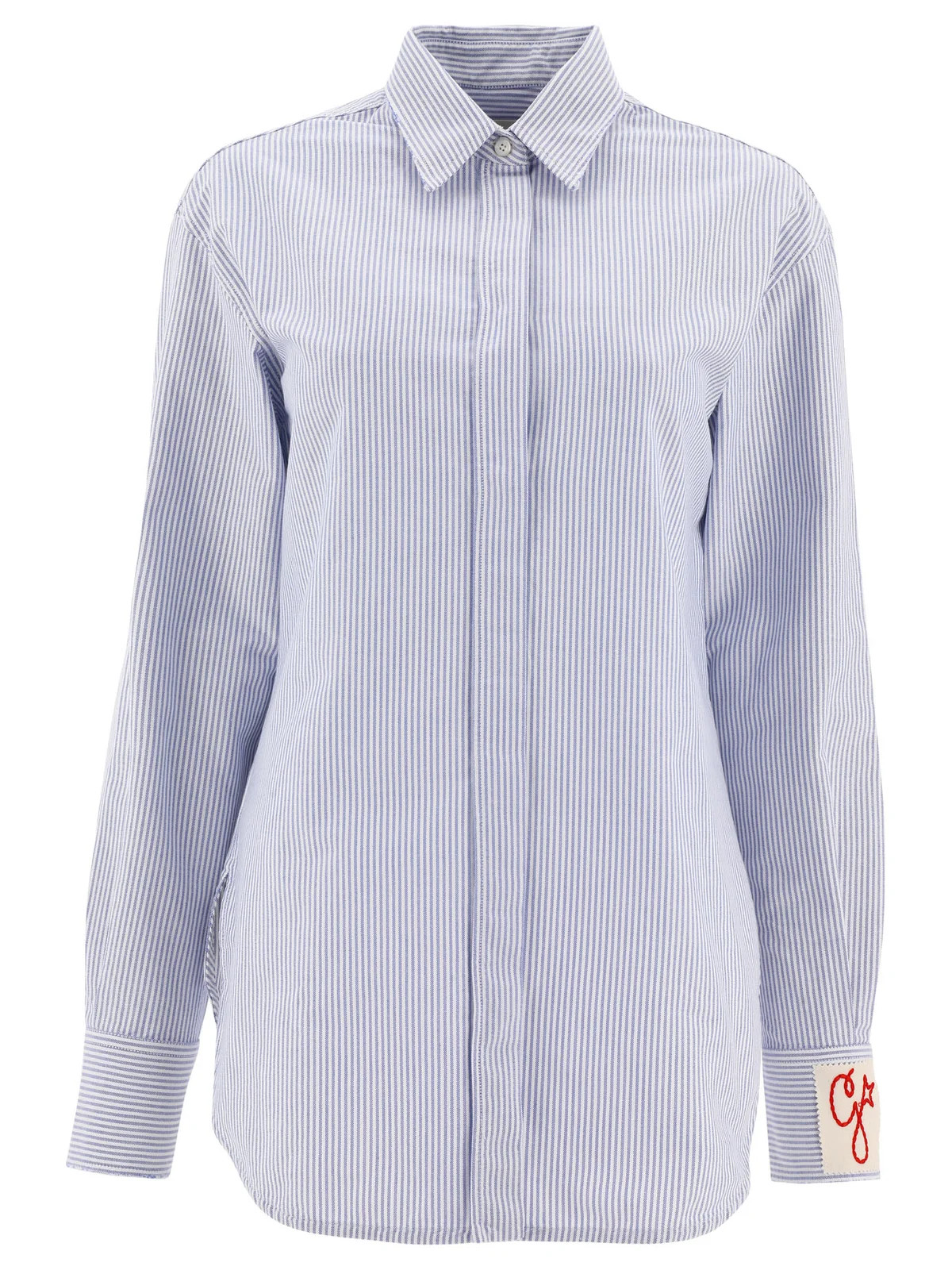 Golden Goose Deluxe Brand Striped Buttoned Shirt | Cettire Global