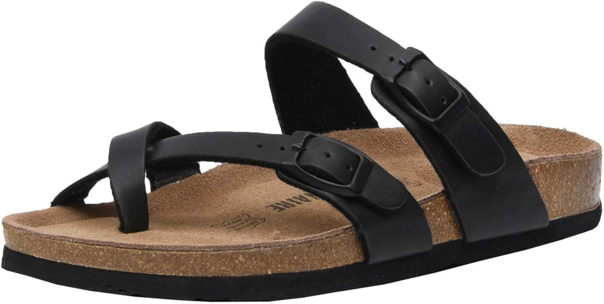 CUSHIONAIRE Women's Luna Cork footbed Sandal with +Comfort | Amazon (US)