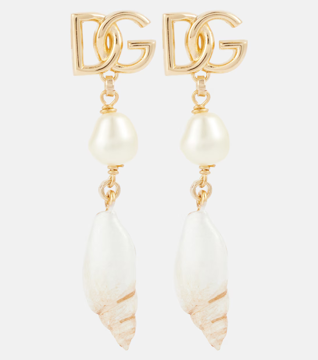 Capri DG embellished drop earrings | Mytheresa (US/CA)