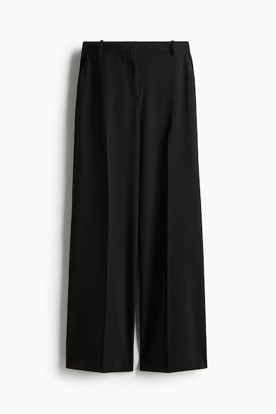H & M - Wide-Leg Dress Pants - Black | H&M (US + CA)