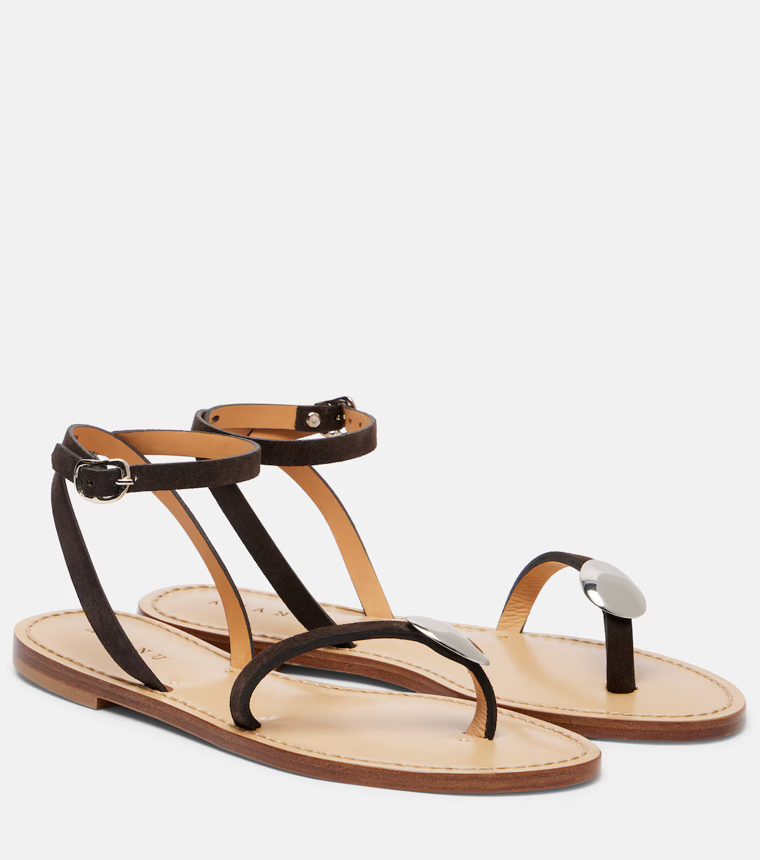 Senegal leather sandals | Mytheresa (UK)