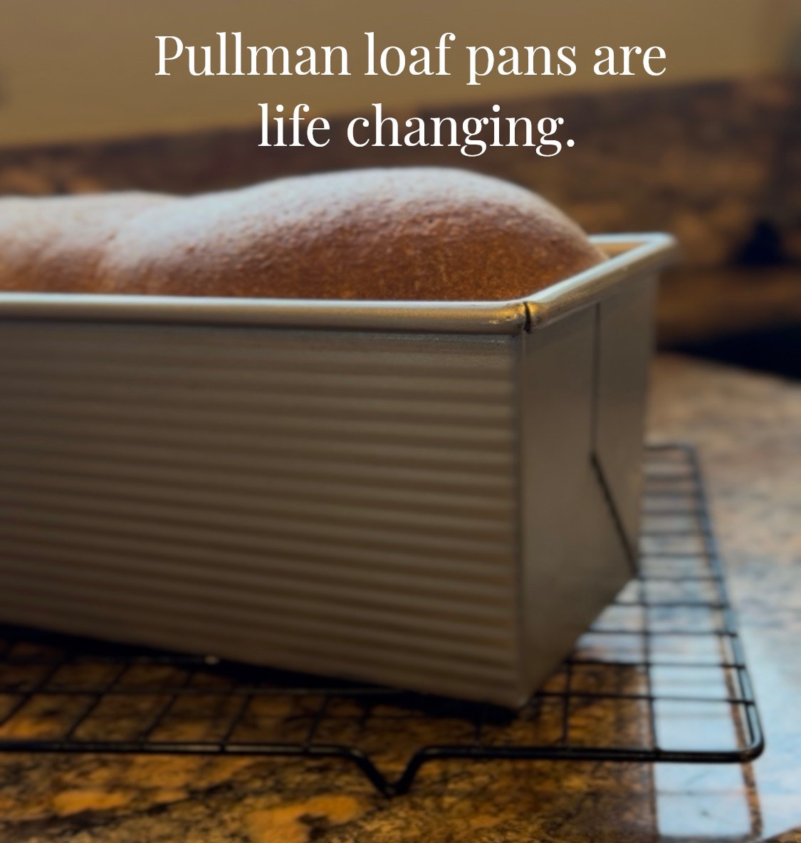 A Pullman loaf pan gives the best results for bread baking! It gives shape, structure and that bakery look that’s so satisfying. I tend to bake my loaves without the top on because I want maximum rise. But you can definitely leave the top on for the perfect bake and a classic sandwich bread silhouette. They have these beauties on Amazon, they’re on Prime Day sale and definitely worth picking up!

#LTKdayinmylife #LTKfoodie #LTKHome