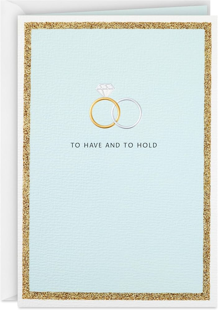 Hallmark Wedding Card (To Have and To Hold) for Bridal Shower, Engagement | Amazon (US)