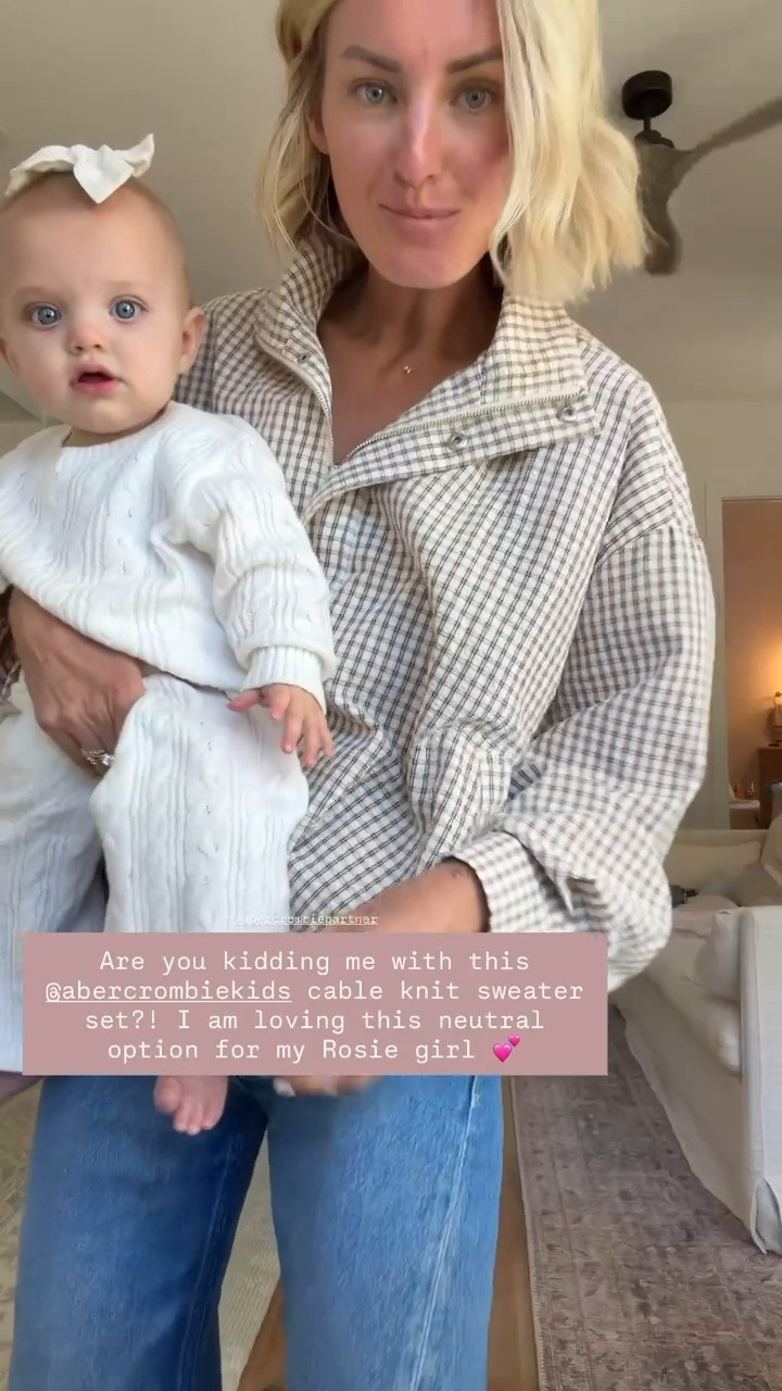 #abercrombiepartner The sweetest cozy fall look 🤍 This cable knit sweater set is such an easy neutral for baby girl. Linking Rosie’s set + more of my favorite baby & toddler fall finds!


Abercrombie Kids, Abercrombie baby, baby girl fall outfits, toddler girl fall outfits, baby sweater set, cable knit baby set

#LTKmomlife #LTKBaby #LTKKids