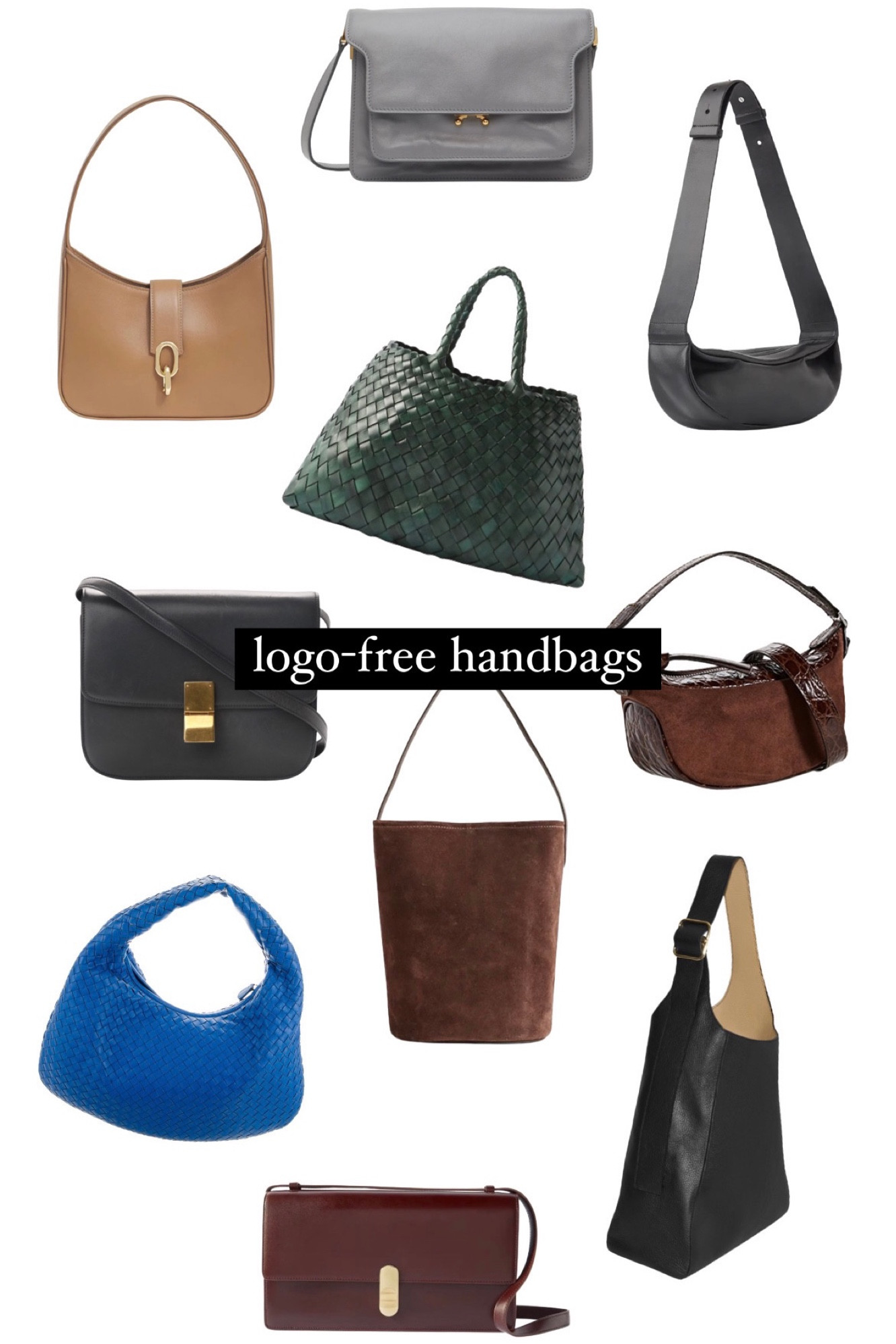 Beautiful and timeless handbags without visible logos! Quiet luxury 

#LTKFind #LTKitbag