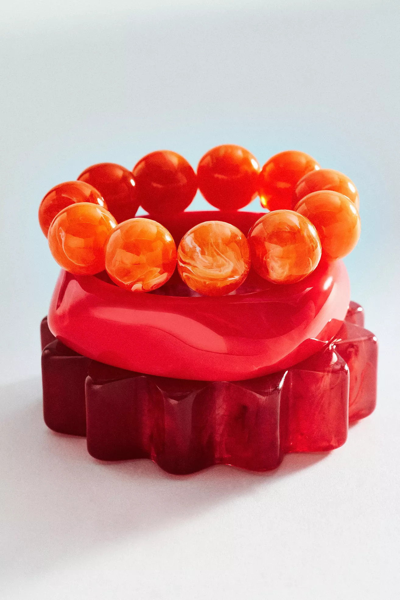 Resin Bangles, Set of 3 | Anthropologie (US)