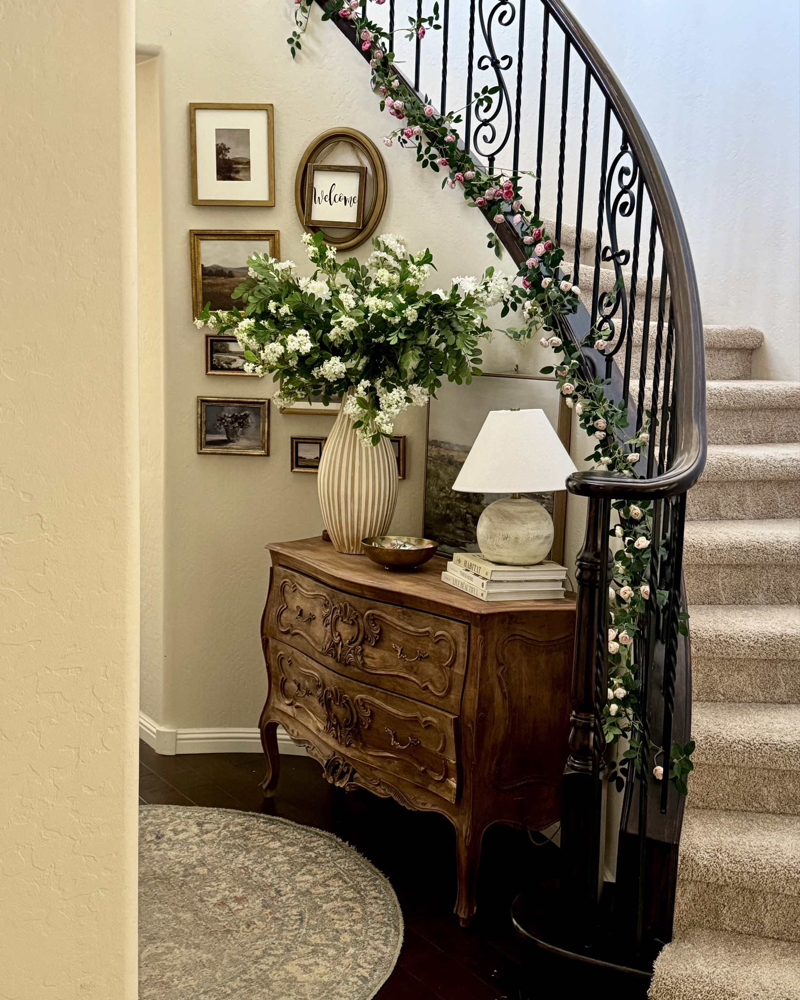 Gallery wall & dramatic blooms for my entryway. 

I used 3 Senna stems, 11 white flower stems (and 2 large hydrangea stems that are no longer available). The vase is the larger version  

Linking what’s still available.

Realistic faux florals, gallery wall art, digital artwork 

#LTKHome
