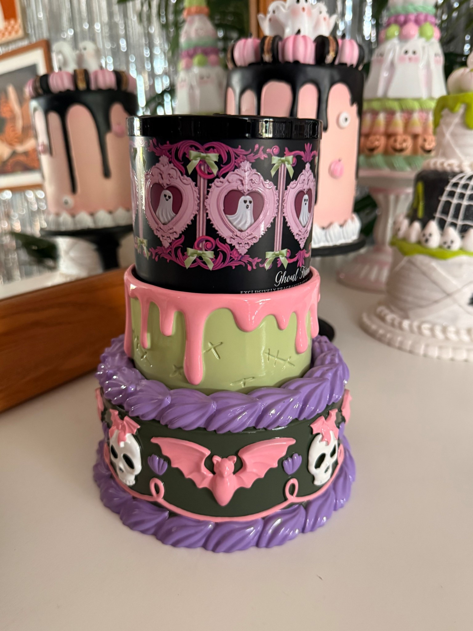 The cutest Halloween cake candle holder!! I also tagged all the fun candle designs  

#LTKHome #LTKFindsUnder50 #LTKSeasonal