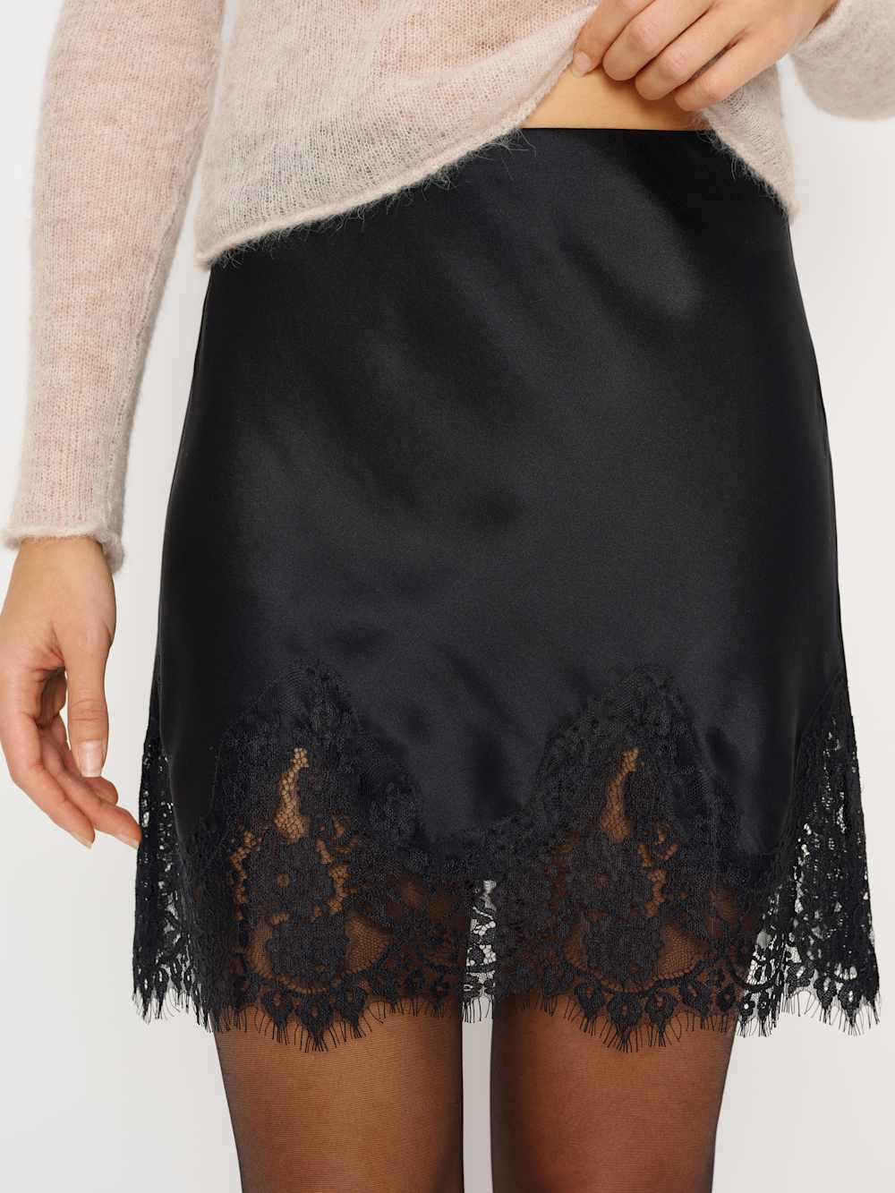 Carolina Silk Mini Skirt | Reformation (Global)
