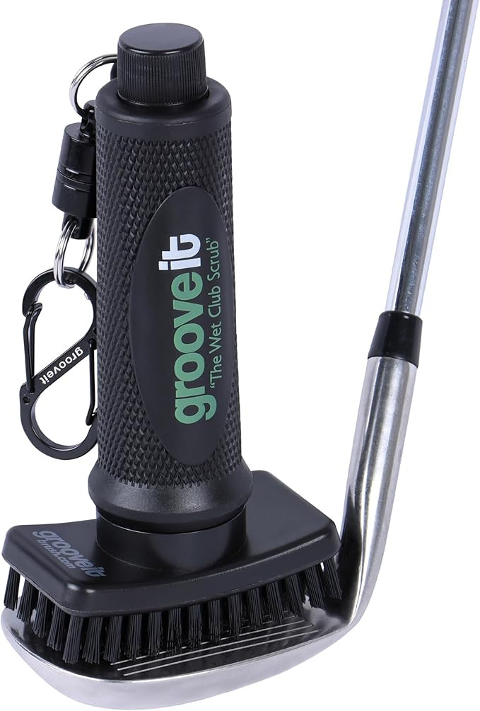 Grooveit The Wet Club Scrub Golf Water Brush - 3 Year Warranty - Anti-Leak Design - Magnetic Brus... | Amazon (US)