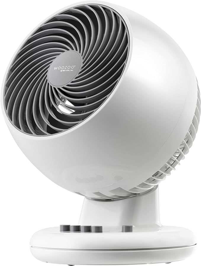 IRIS USA WOOZOO Fan, Oscillating Desk Fan, Table Air Circulator, Fan for Bedroom, 3 Speeds, 74ft ... | Amazon (US)