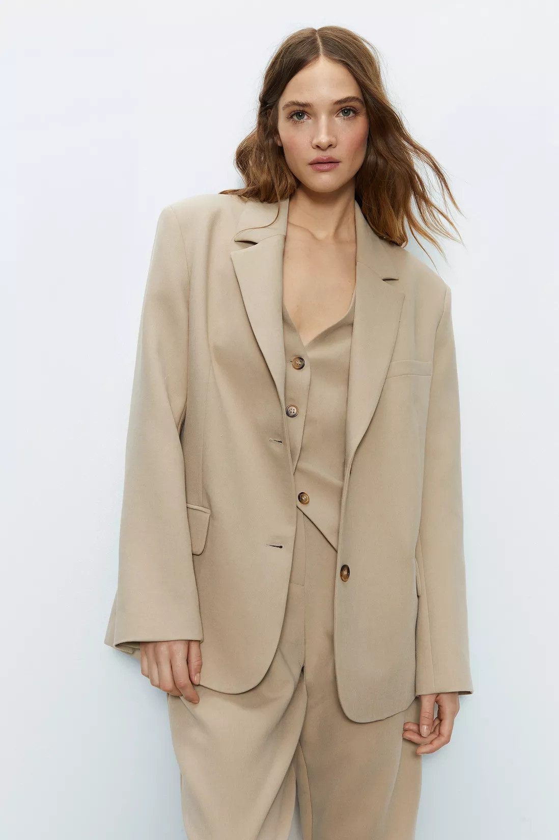 Jackets & Coats | Tailored Single Breasted Blazer | Warehouse | Warehouse UK & IE