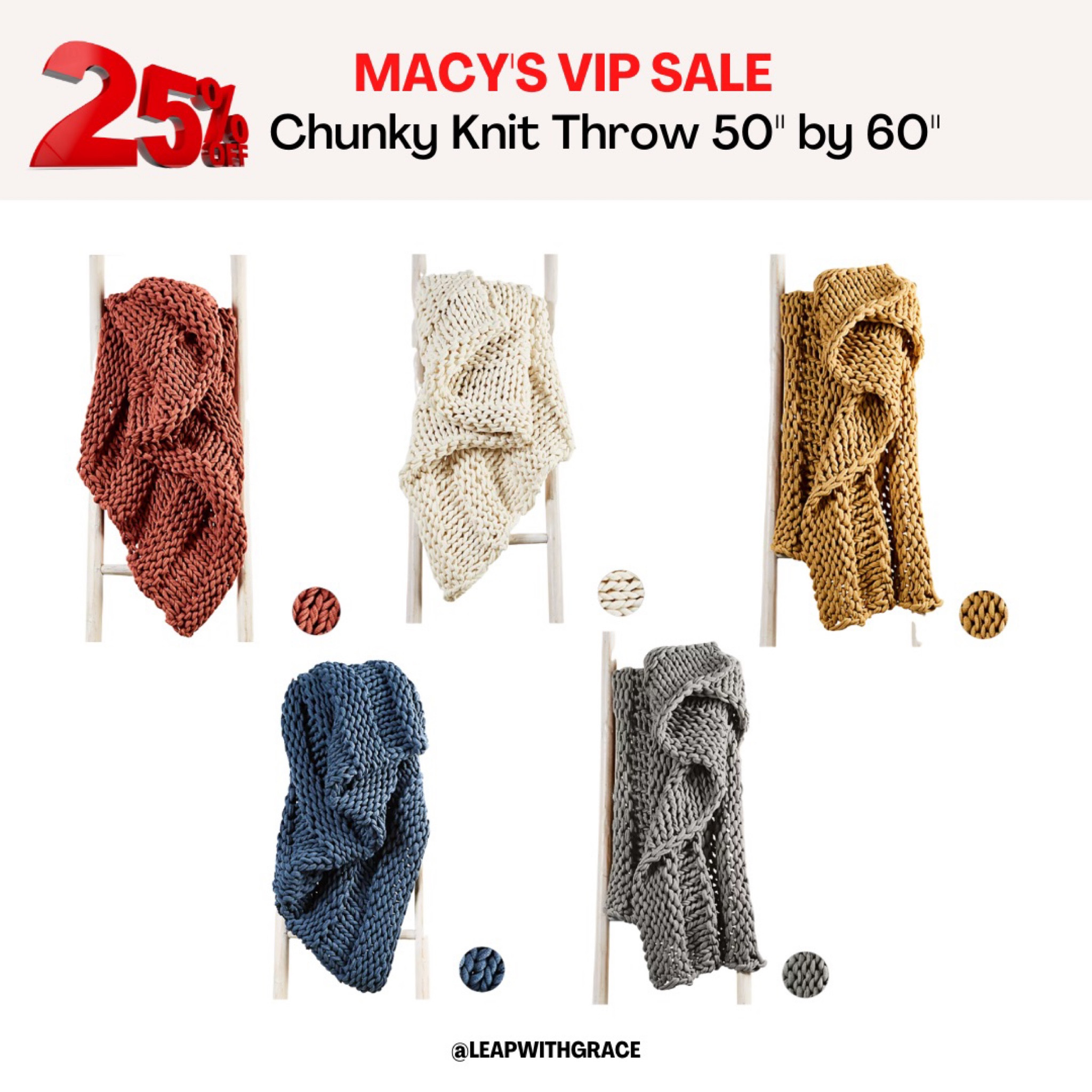 Home decor knit throw. At Macys for 25'% off

#LTKsalealert #LTKhome #LTKSeasonal