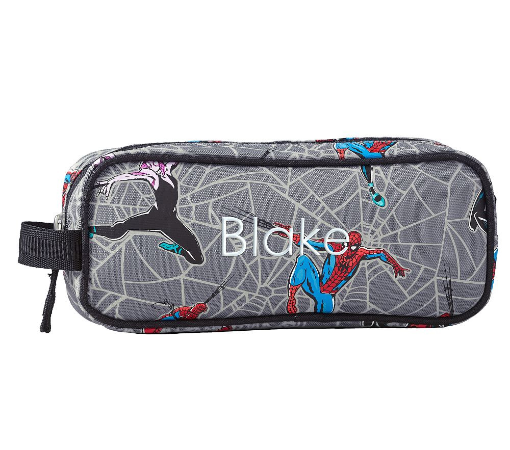 Mackenzie Marvel's Spider-Man Heroes Glow-in-the-Dark Pencil Case | Pottery Barn Kids