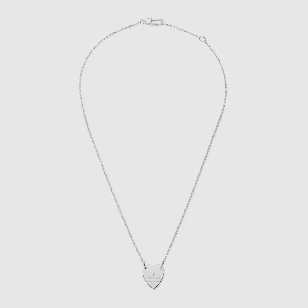 Gucci Trademark necklace with heart pendant | Gucci (US)