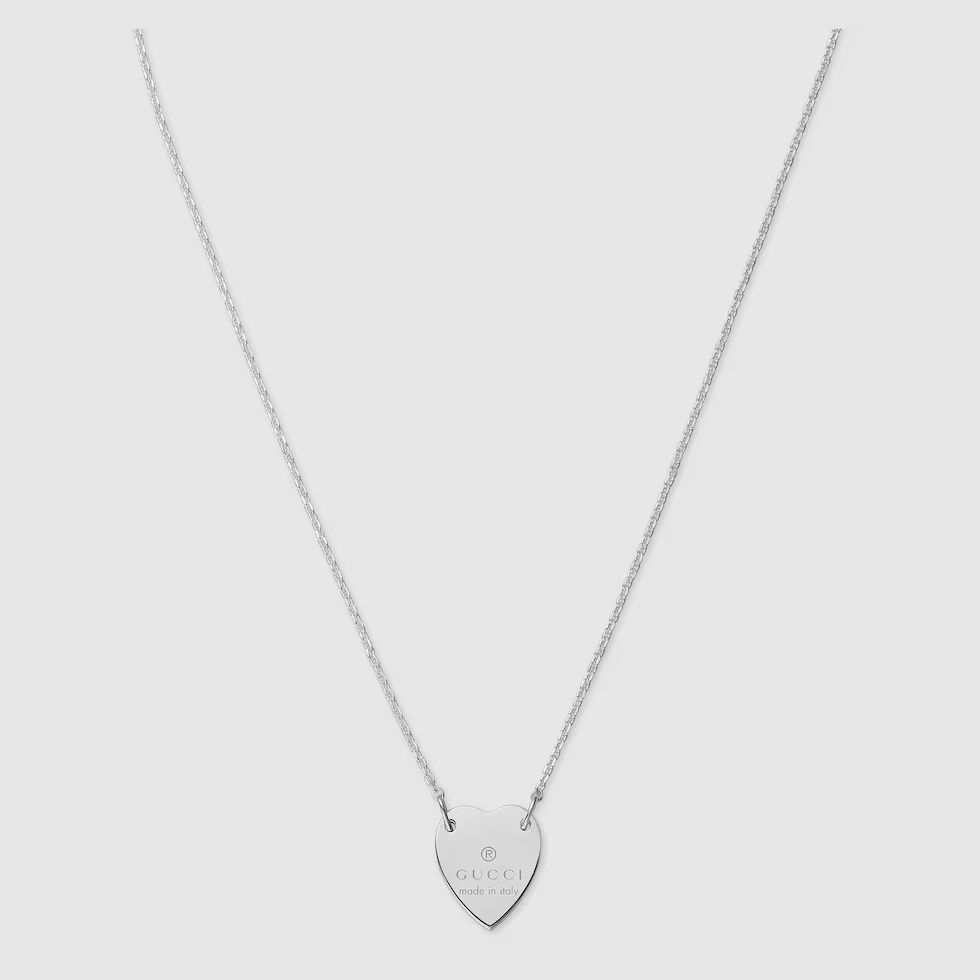 Gucci Trademark necklace with heart pendant | Gucci (US)