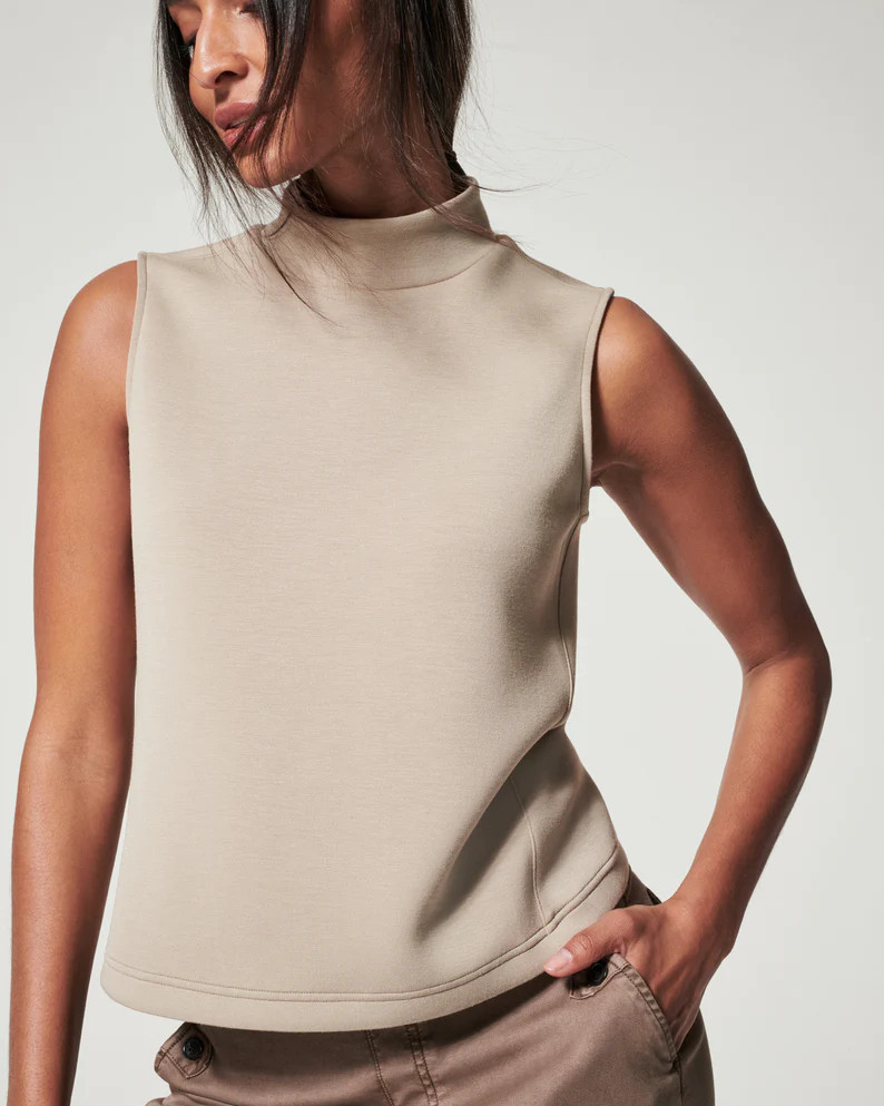 AirEssentials Mock Neck Top | Spanx