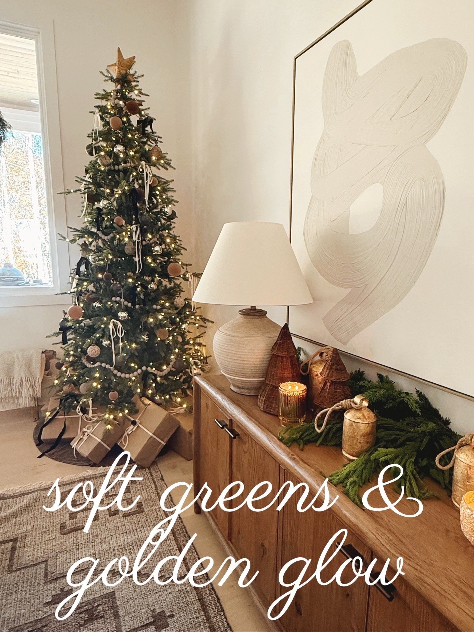 Holiday decorating tip: start with texture, not color 🌿✨

Warm neutrals, mixed materials, and organic accents make this Modern Classic display feel grounded and sophisticated for the season.

#porcheandco #modernclassic #holidaydecor #neutralchristmas #holidayinspo #holidayhome #modernclassicinterior #interiorstyling #holidayseason #holidaystyle #cozyinteriors #homedecor #timelessdesign #holidayinspiration #christmasinspo

Do you want to bring our dreamy Modern Classic style interior design into your own home? 🏡 You’re in luck! Reserve our Online Interior Design packages today -> https://porcheandco.com/edesign ✨
#porcheandco




#LTKHome #LTKSeasonal #LTKHoliday