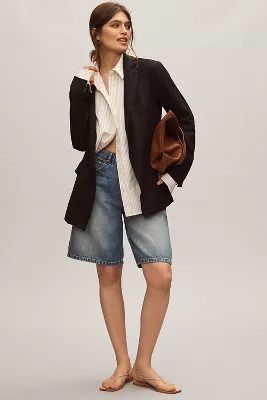 The Ettie Blazer by Maeve: Linen Edition | Anthropologie (US)