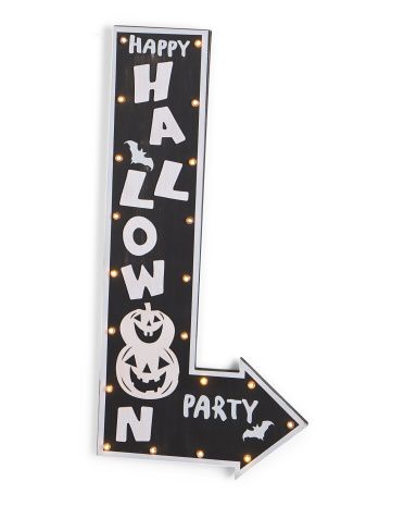 36in Happy Halloween Sign | TJ Maxx