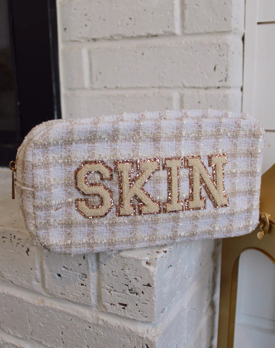 Skin Large Bag - Beige Plaid | KenzKustomz