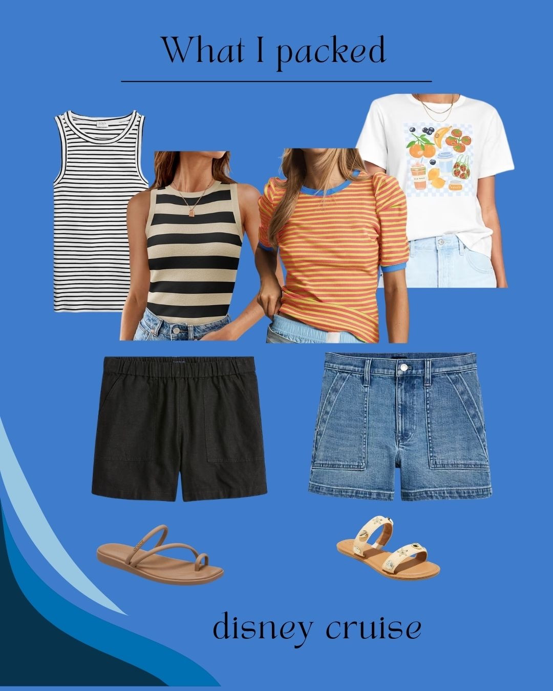 What I packed for our 4-day Disney Cruise!✨ From breezy dresses to poolside essentials and comfy sets for exploring (or lounging with ice cream #3 🍦)—here’s everything that made the cut and kept things cute, cool, and cruise-ready. 🌊🚢  (part 1) 

Each outfit was packed with comfort, color, and a touch of magic—because Disney deserves nothing less! 🌟

➡️ Save this for your next warm-weather trip or cruise checklist!

#DisneyCruisePackingList #CruiseOutfits #WhatIPacked #DisneyCruiseStyle #VacationStyle #Over40Style #LightAndLifestyled #AmazonFinds #TargetStyle #WalmartFashion

#LTKTravel #LTKFamily #LTKSwim

#LTKSwim #LTKFamily #LTKTravel

#LTKTravel #LTKSeasonal #LTKStyleTip
