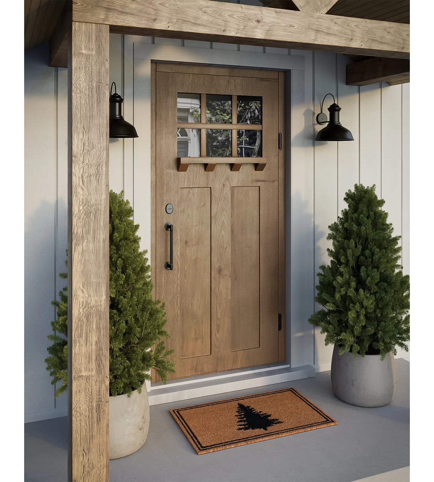 Park Non-Slip Christmas Outdoor Doormat | Wayfair North America