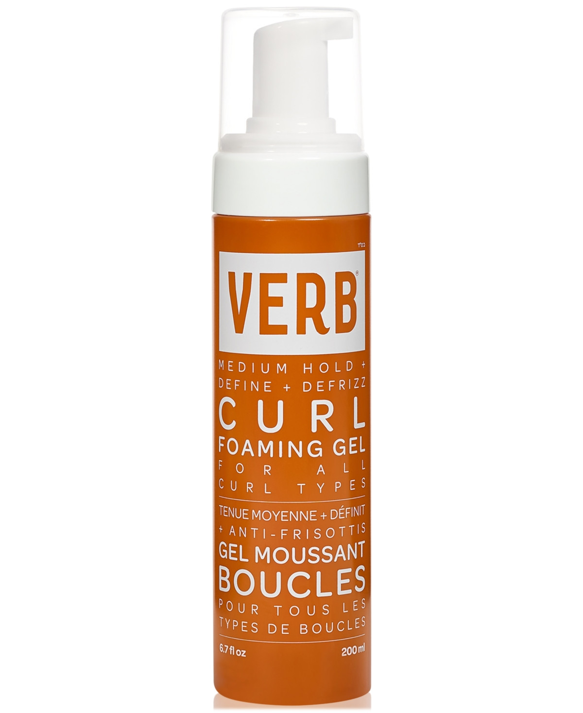 Verb Curl Foaming Gel, 6.7 oz. | Macy's