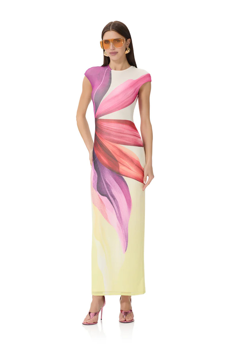 Cody Dress - Lemon Lotus | ShopAFRM