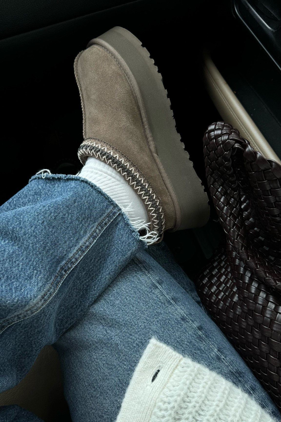 Ugg Tazz in Hickory for Fall 24. Stay true to size. If you’re in between, go with the larger!

#LTKShoeCrush #LTKFallSale #LTKSeasonal