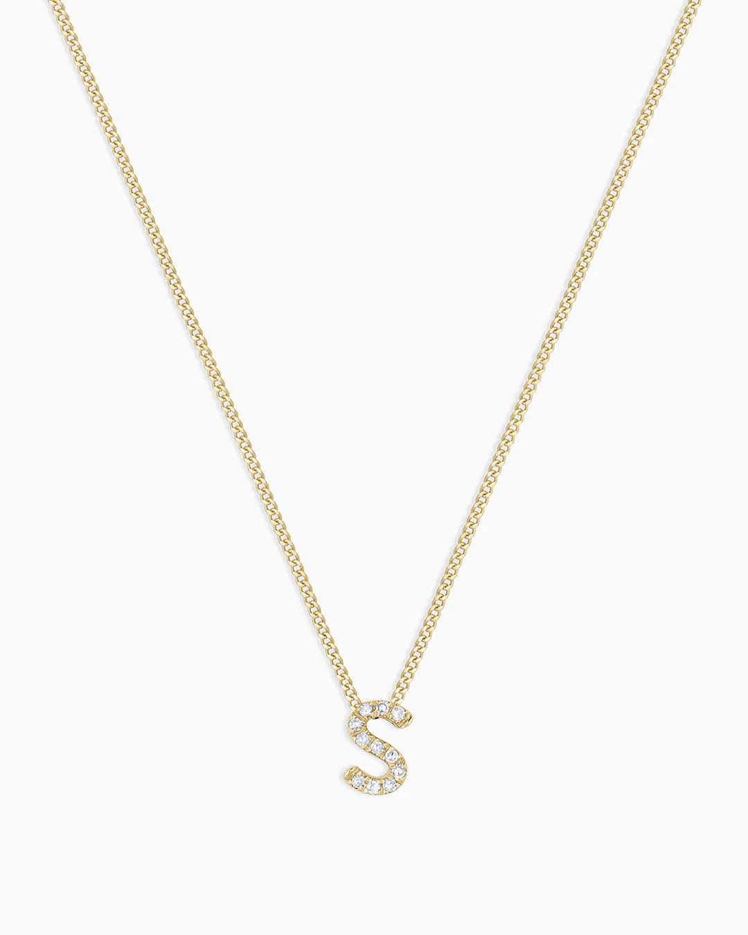 Diamond Alphabet Necklace | gorjana