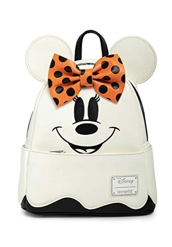 Loungefly Disney Ghost Minnie Mouse Glow in the Dark Cosplay Womens Double Strap Shoulder Bag Purse | Amazon (US)