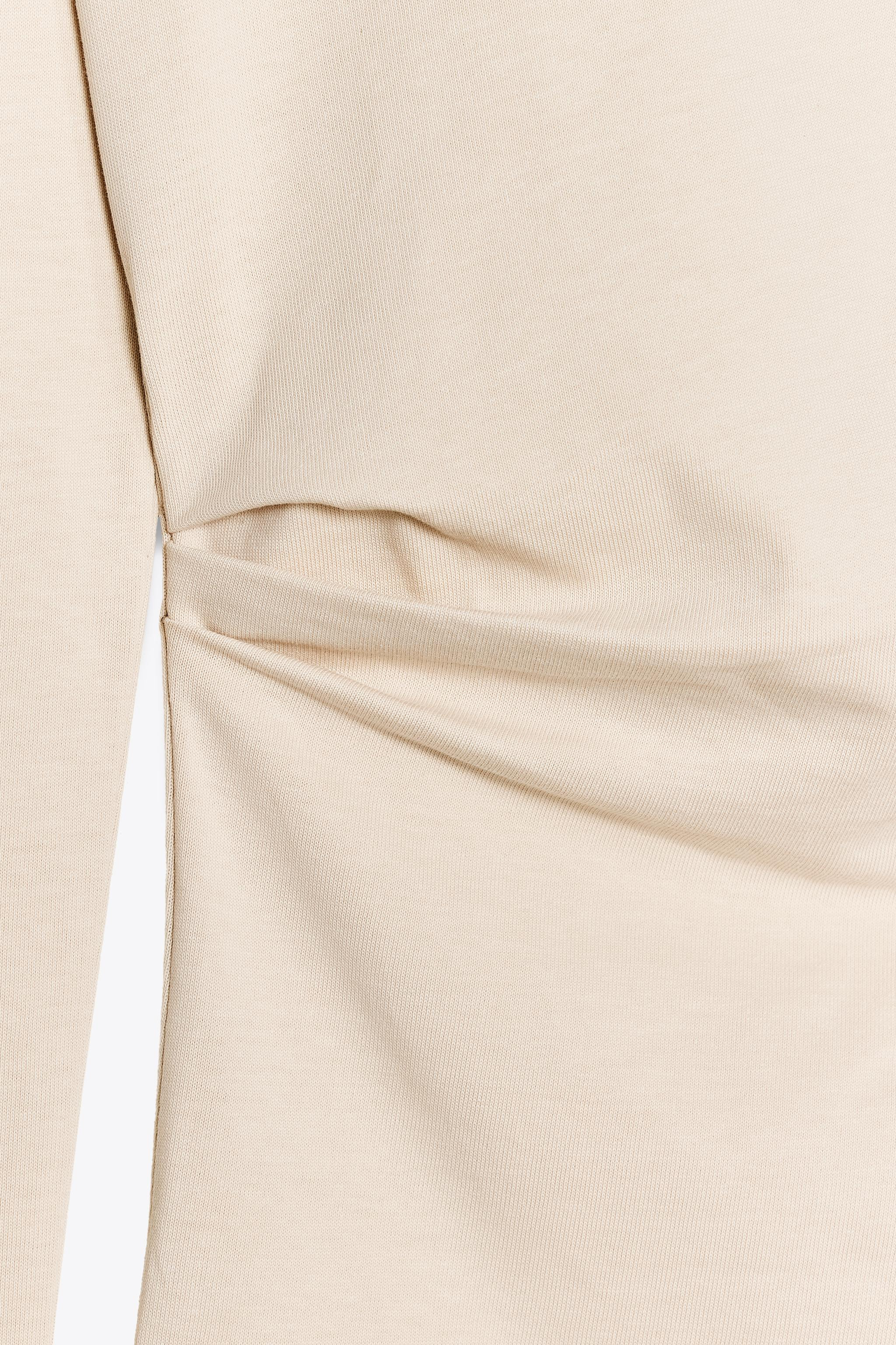 SIDE DRAPED TOP | Zara UK