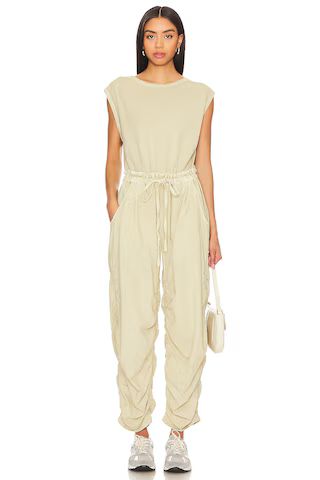 Free People Mixed Media One Piece in Sand Jam from Revolve.com | Revolve Clothing (Global)