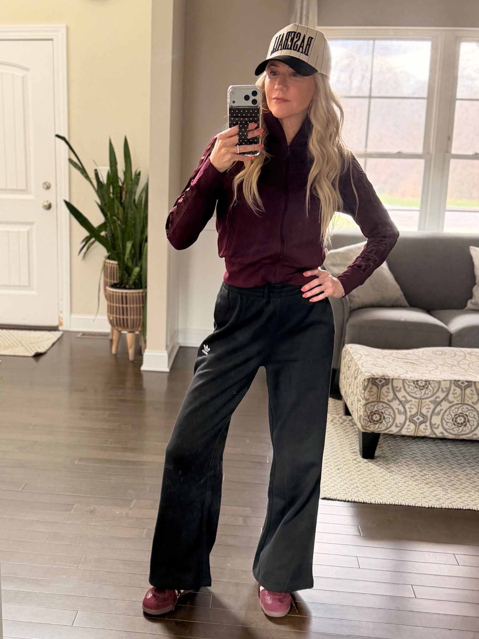 Cutest leisure set with matching shoes from Adidas, casual outfit comfortable clothes

#LTKOver40 #LTKootd #LTKActive