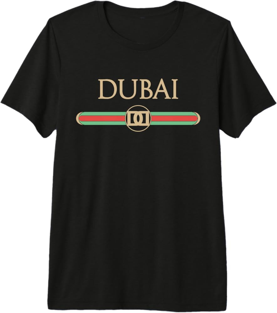 Dubai Fashion Souvenir T-Shirt UAE Gift Premium Tri-Blend T-Shirt | Amazon (US)