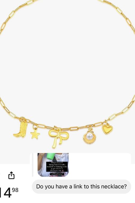Amazon charm necklace 

#LTKbeauty #LTKfindsunder50 #LTKstyletip