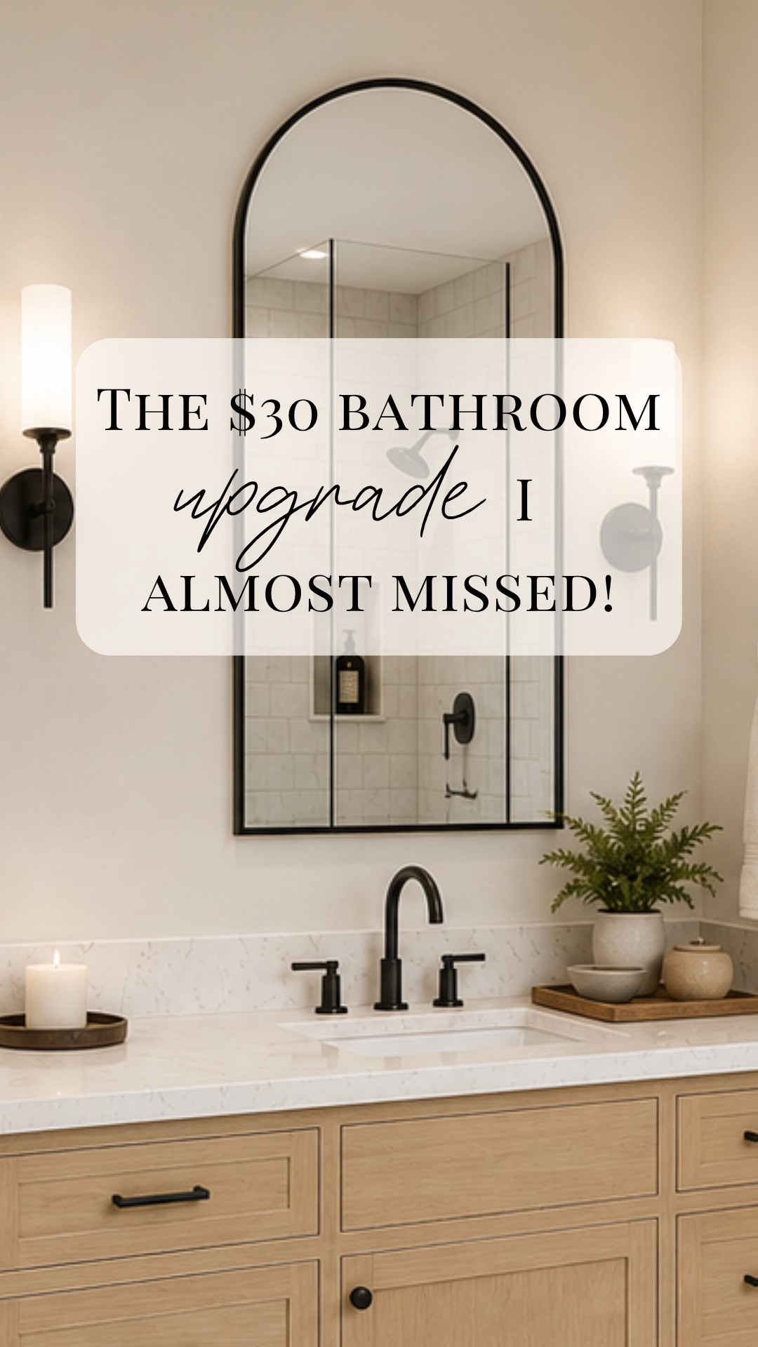 Pull-down bathroom faucet for easier sink cleaning 🤍

We originally bought regular bathroom faucets for our bathroom vanity, but right before installation I found this pull-down version for only about $30 more — and it felt like such a smart bathroom renovation upgrade.

A pull-down vanity faucet makes it so much easier to rinse the sink, clean toothpaste, wash out the basin, and deal with everyday bathroom messes like husband beard trimmings.🤣

Linking the bathroom faucet we chose, plus the other bathroom remodel fixtures and finishes we’re using in our renovation.

#LTKHome